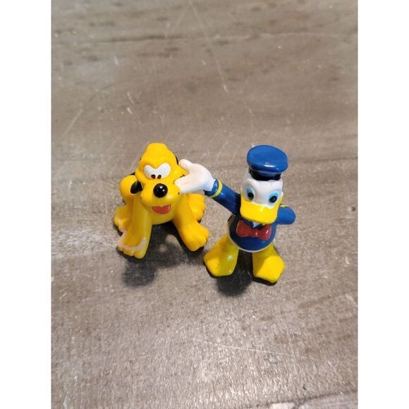 Disney Pluto Donald Duck toy figure set - Picture 3 of 5
